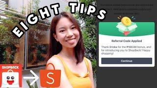 HOW TO USE SHOPBACK IN SHOPEE (5-MIN TUTORIAL) / ShopBack referral code | Ericka Javate