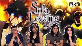 "S" Rank Dungeon! | Solo Leveling Episode 7 (Reaction!) | Let's see how far I can go