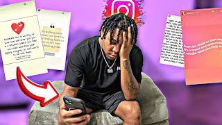 Posting Break Up Quotes On Instagram Prank!