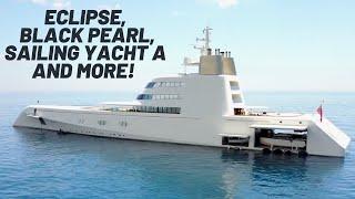 Top 5 Most Unique Yachts | Sailing Yacht A, Eclipse, Black Pearl!?