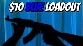 BEST Budget BLUE CS2 Loadout for $10 - The Best Cheap CS2 Skins (2024)