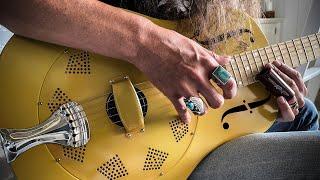 "THE STRANGER" • Gypsy Blues Resonator Slide Guitar