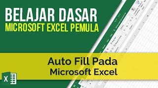 Belajar Dasar Excel Dari Nol Episode 5 |  Tutorial Excel Pemula  Membuat Data Berurutan di Excel