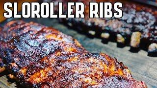 Kamado Joe Classic II SloRoller - Smoked Pork Ribs