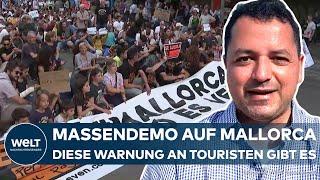 MALLORCA: Massendemo gegen Massentourismus! Warnung vor Protesten im Urlaubsparadies der Deutschen