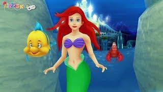 Ariel The Little Mermaid | Atlantica | Full Cutscenes Movie Game | Kingdom Hearts 2 | @ZigZagGamerPT