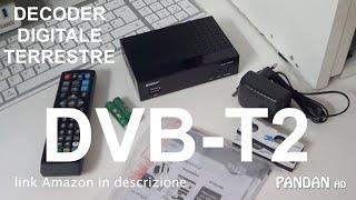 Decoder DVB-T2 HD - EDISION PICCO T265 - Ricevitore Digitale Terrestre Full HD - Il più ECONOMICO