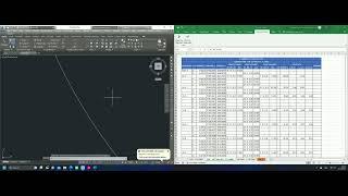 Ep.2 Calculate Data Setting Out Horizontal Alignment and Plot AutoCAD by Excel + VBA