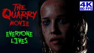 THE QUARRY Movie - Everyone Lives [4K 60FPS PS5] - Quarry Movie Mode