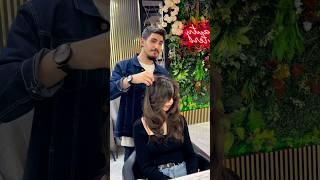 Kelebek saç kesimi (Butterfly haircut)  #hairstyle #haircut #longhair #longlayers