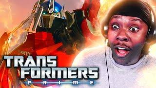 FIRST TIME WATCHING *Transformers Prime* Ep 1 REACTION