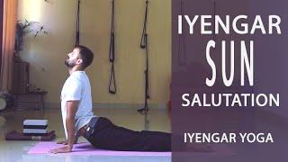 Iyengar Sun Salutation | Iyengar Yoga | Iyengar Flow | Yoga Basics | Yoga with azad