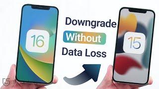 How to Downgrade iOS 17/16 to iOS 16/15 (Without Data Loss)