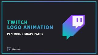 TWITCH LOGO ANIMATION In After Effects | After Effects Tutorial 2020