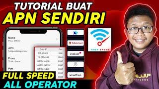 Cara Buat APN Sendiri Untuk ALL Operator - Cara Setting APN ALL Operator