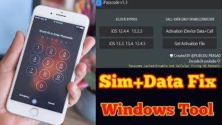 Fix Cellular Data & Call Bypass OR Passcode | Disable iPhone Windows Tools