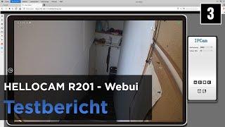 HELLOCAM R201 im Test - Mini Spionagekamera - Webui (3)