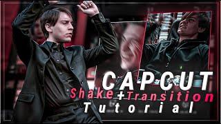 Capcut | Shake Effect + (Glitch) Smooth Transition Tutorial