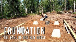 Setting Foundation - The start of our new house