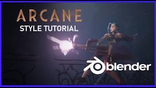 How to make Arcane in Blender