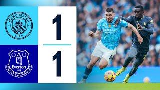 HIGHLIGHTS | MAN CITY 1-1 EVERTON | Bernardo, Ndiaye goals