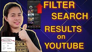 How to use YOUTUBE SEARCH FILTER|Tagalog|Xris Tutorials