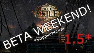 Path of Exile Beta Weekend 1.5 - Merchants and Quest Rewards