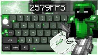 2000FPS Crispy Keyboard and Mouse Sounds ASMR [Hypixel Bedwars]