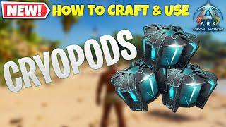 How To Craft & Use Cryopods | Ark Survival Ascended