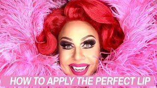 How to apply "Pucker Up Pink" by La Voix