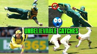 Top 10 UNBELIEVABLE Catches in Cricket HISTORY