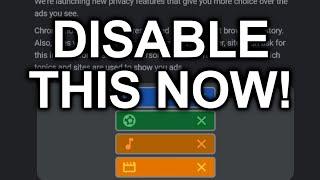 Disable This Now! (Enhanced ad privacy in Google Chrome) #privacy #google #ad #tips