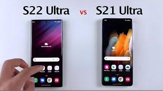 Samsung S22 Ultra vs S21 Ultra | SPEED TEST 