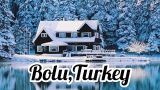 Bolu Turkey Winter 2022 | "Gölcük Lake Bolu | Turkey winter destination|