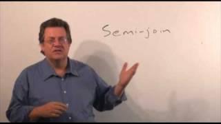 UHCL 15a Graduate Database Course - Relational Algebra - Semijoin