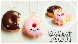 polymer clay Kawaii Donut/Doughnut TUTORIAL