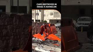Cars Destroyed in Israel’s Ashkelon | News9 | #shorts