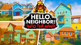 STUNNING MOD! | Hello, Neighbor: Into the Mind (FULL WALKTHROUGH) (ALL ENDINGS)