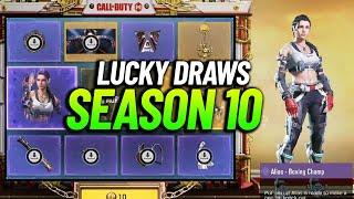 Season 10 All Lucky Draws Sneak Peek CODM