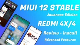 REDMI 4X/4 MIUI 12 STABLE UPDATE REVIEW | MIUI 12.1 JAVANESE EDITION | MIUI 12 UPDATE | STABLE MIUI