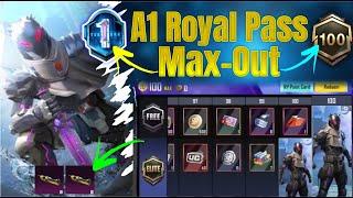 A1 Royal Pass Max-Out | 100 RP Back