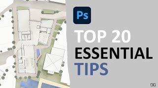 20 KILLER Photoshop Tips for Architects