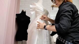 The process of making wedding dress! Amazing Japanese Dressmaker