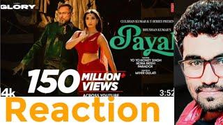 Reaction Payal Song  Reaction Yoyo honey Singh | paradox Gulshan Kumar