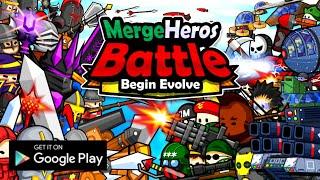 MergeHeros Battle: Begin Evolve | Android | Gameplay | AF Tech Review