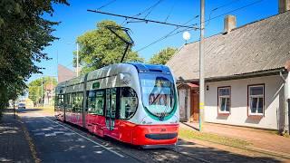 Modern Trams in Liepaja, Latvia  | 2024