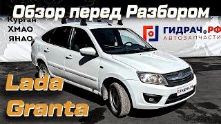 Обзор перед разбором Lada Granta