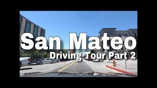 San Mateo California Part 2 Driving Tour - USA 