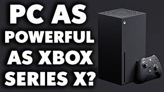 How Much Would It Cost To Build A PC As Powerful As The Xbox Series X?
