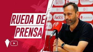 RUEDA DE PRENSA | Fran Fernández: "Siendo autocríticos, el equipo tiene que dar mucho más"